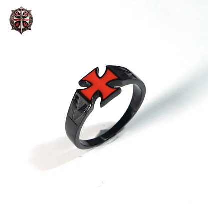 Bague Flamme Templier