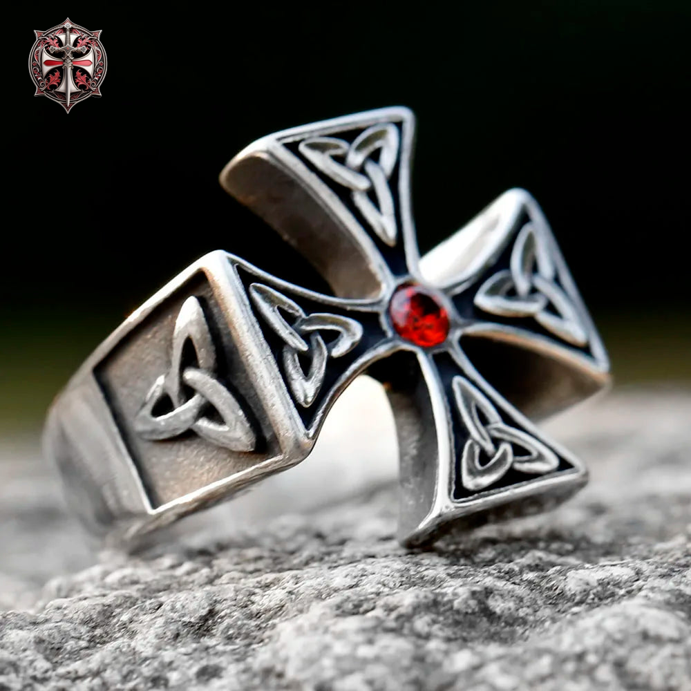 Bague Croix Viking