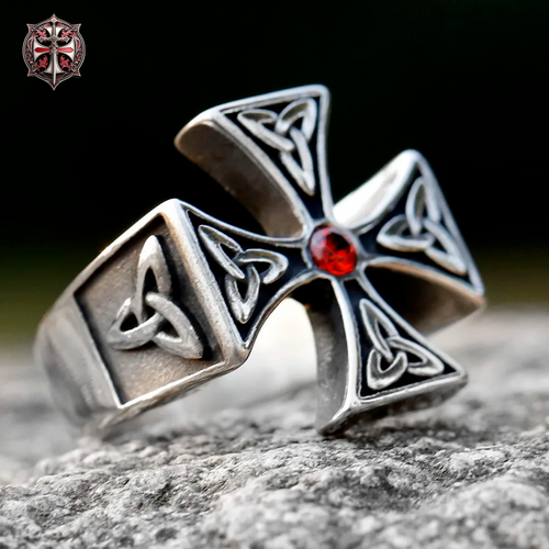 Bague Croix Viking