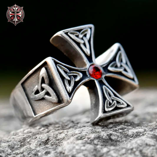 Bague Croix Viking