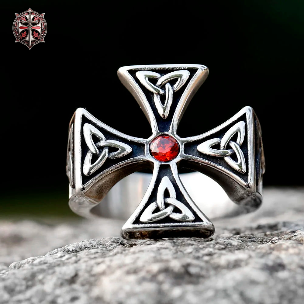 Bague Croix Viking