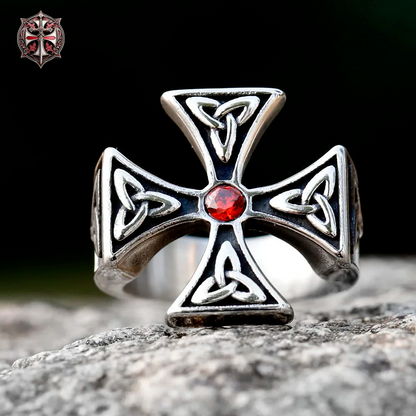 Bague Croix Viking