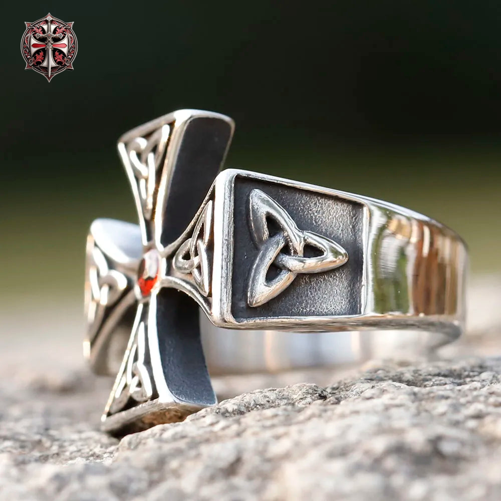 Bague Croix Viking