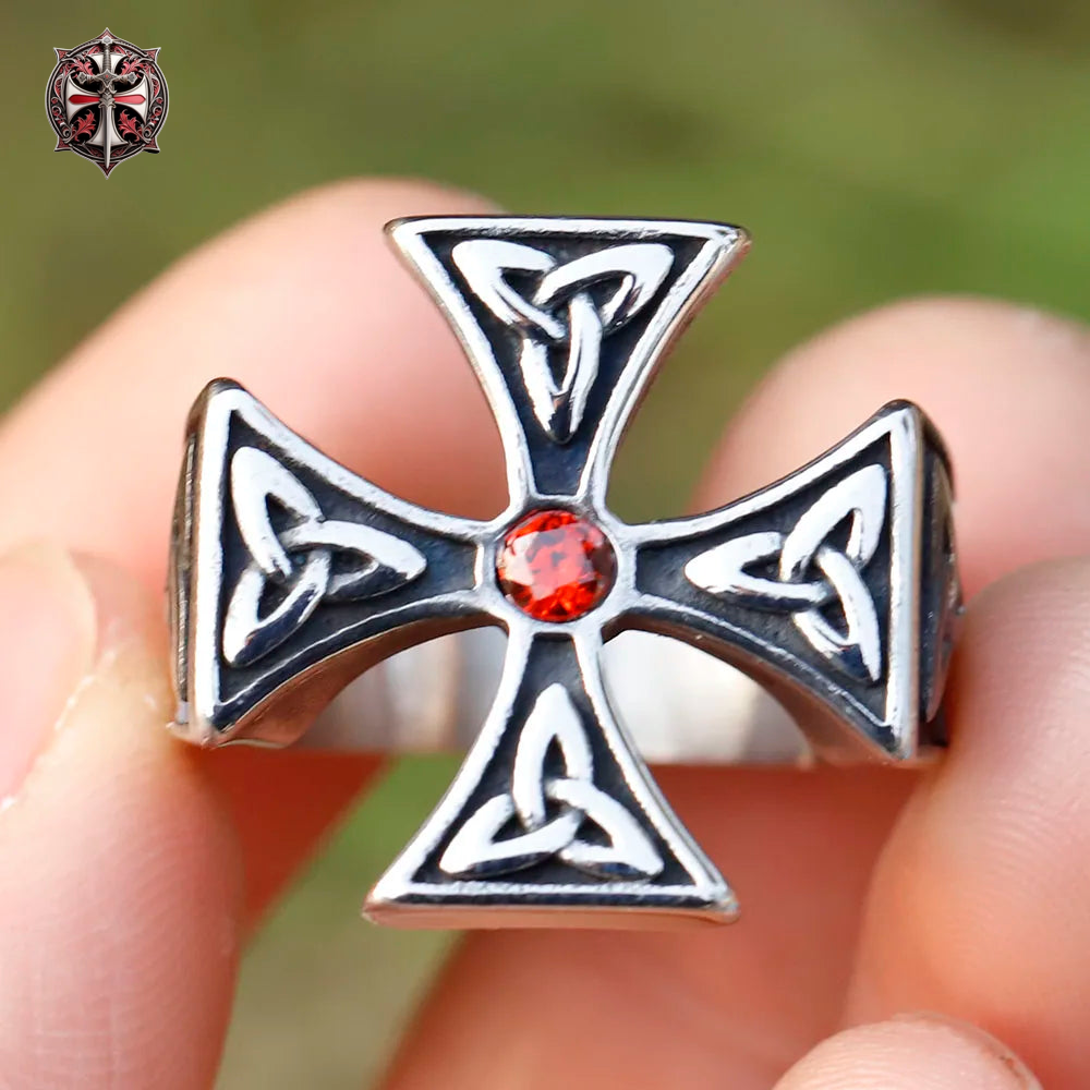 Bague Croix Viking