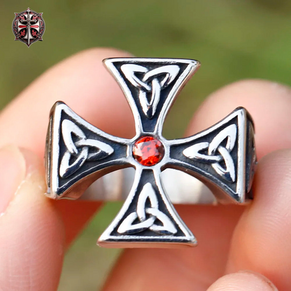 Bague Croix Viking