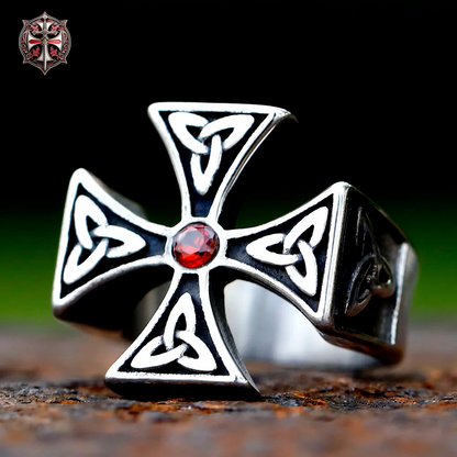 Bague Croix Viking