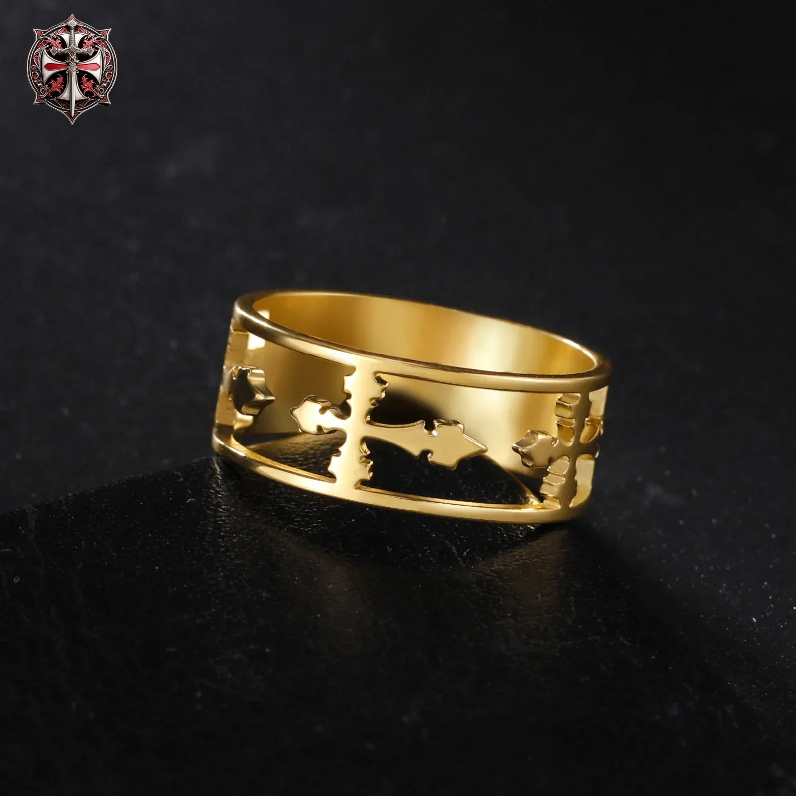 Bague Croix Médiévale Femme
