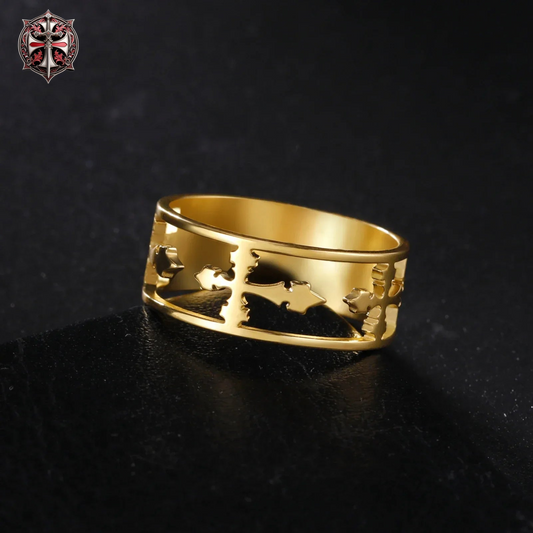 Bague Croix Médiévale Femme